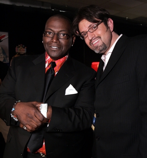 Randy Jackson Wearing a Gevril 6209NV Glamour Watch and Gevril's Steven Jay